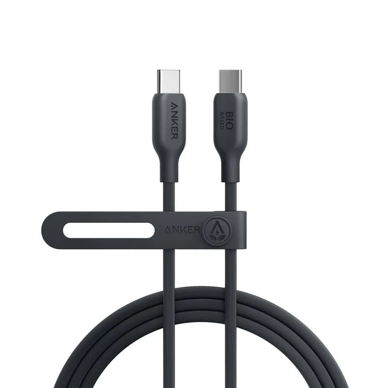Кабель Anker 543 USB-C to USB-C 100W 1,8 м Чорний (Phantom Black)