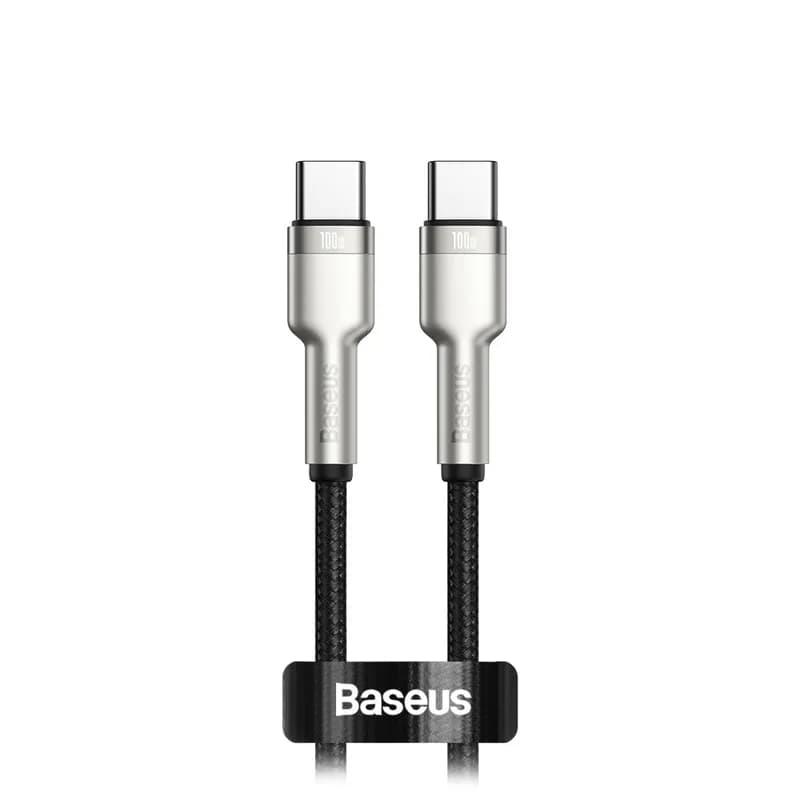 Кабель Baseus Cafule USB-C to USB-C 100W 2 м Сірий (Gray)