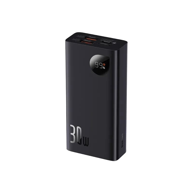 Павербанк Baseus Adaman2 10000 мА·год 30W PD Чорний (Black)