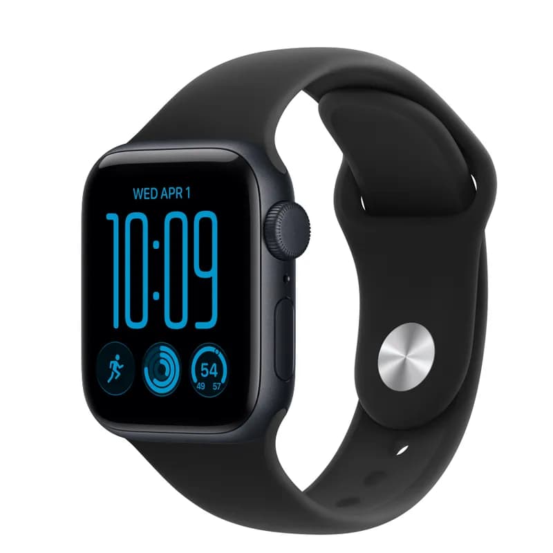 Смарт-годинник Apple Watch SE 3 GPS 40mm Midnight Aluminium Case with Black Sport Band - S/M