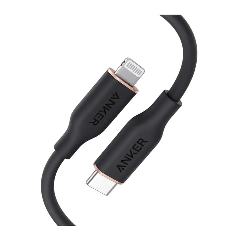 Кабель Anker 641 USB-C to Lightning 0,9 м Чорний (Black)