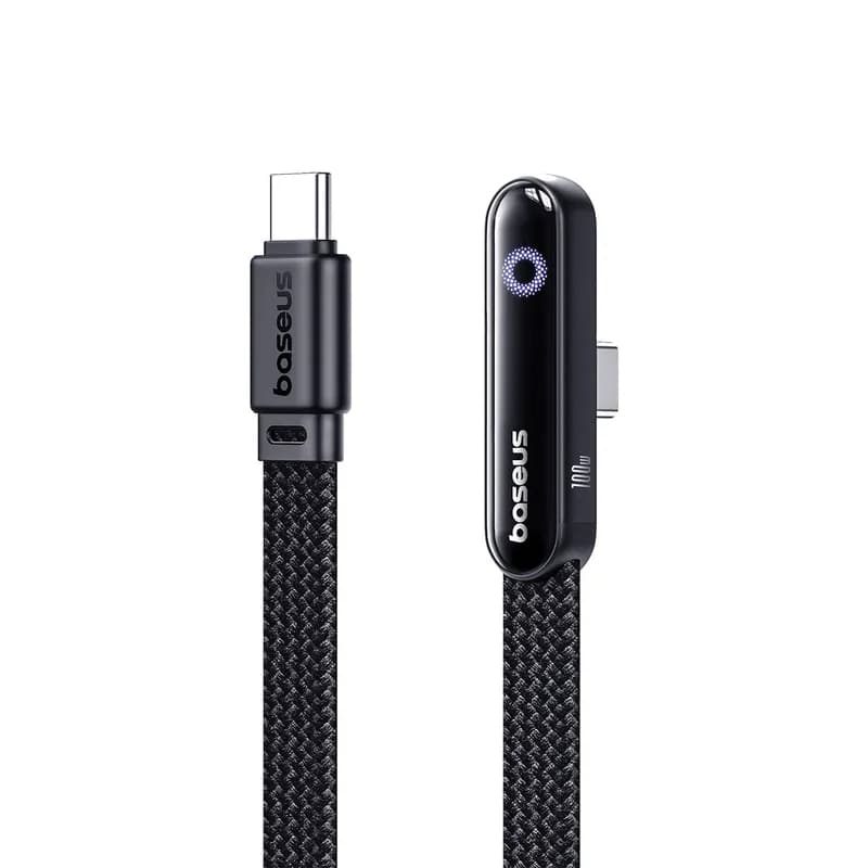 Кабель Baseus MVP 3 USB-C to USB-C 100W 1 м Чорний (Black)